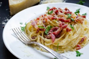 Spaghetti à carbonara