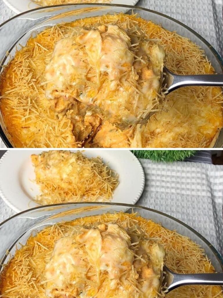 Fricassê de Frango Cremoso e Fácil: Receita Rápida com Batata Palha