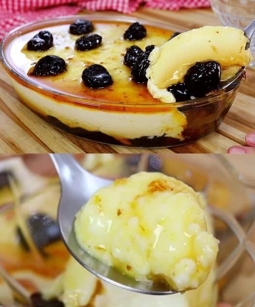 Manjar de Coco Cremoso e Firme: Receita Clássica e Calda de Ameixa