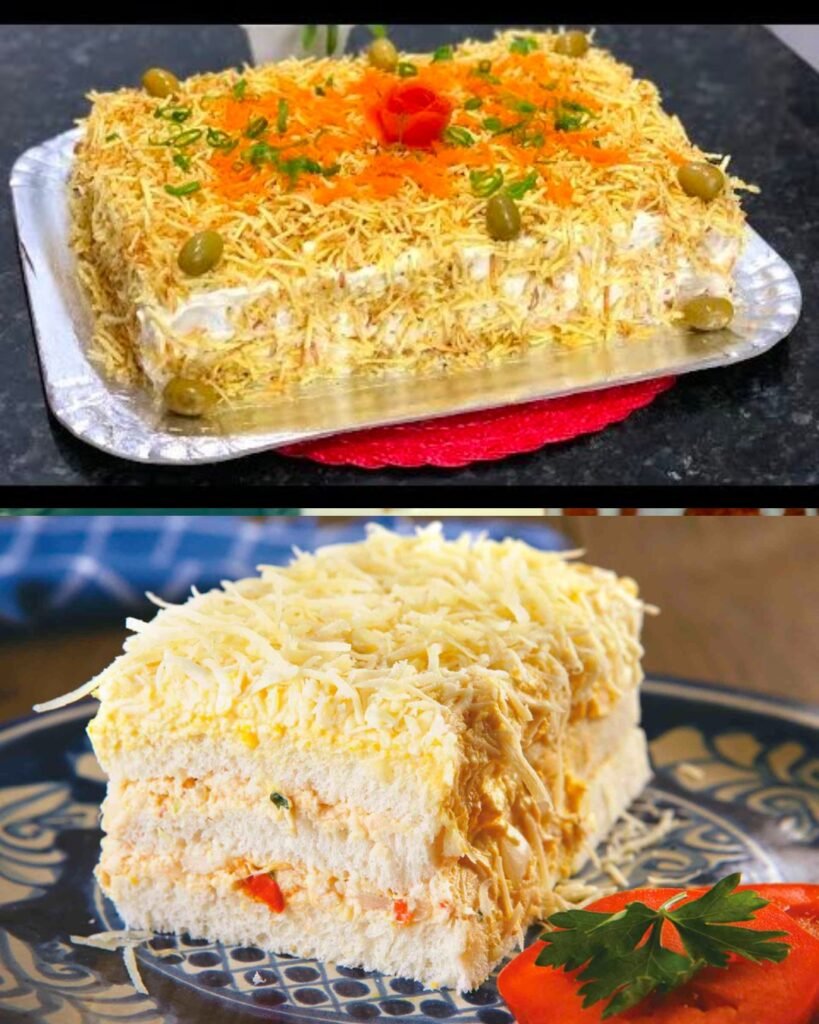 Torta de Pão de Forma com Frango: Receita Prática, Cremosa e Gratinada