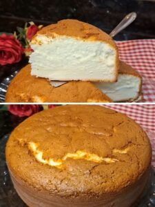 Bolo Algodão de 3 Ingredientes: Sem Trigo e Sem Fermento