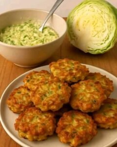 Bolinhos Fritos de Repolho: Receita Prática, Econômica e Muito Crocante