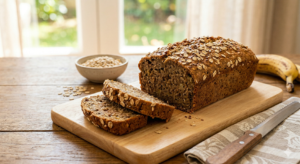 Pão de Aveia e Banana para Diabéticos